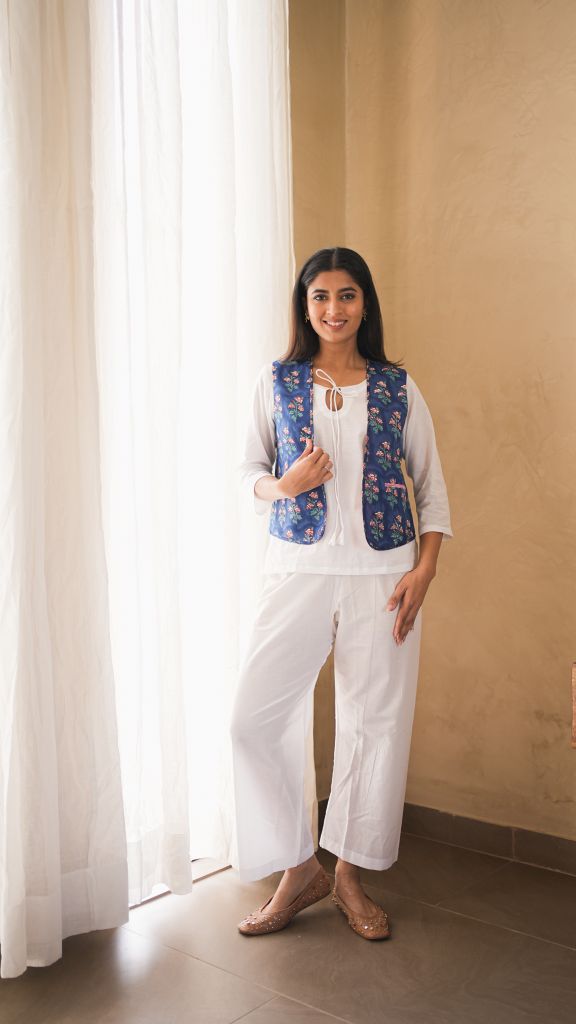 Misha Blue Jacket Co-ord set