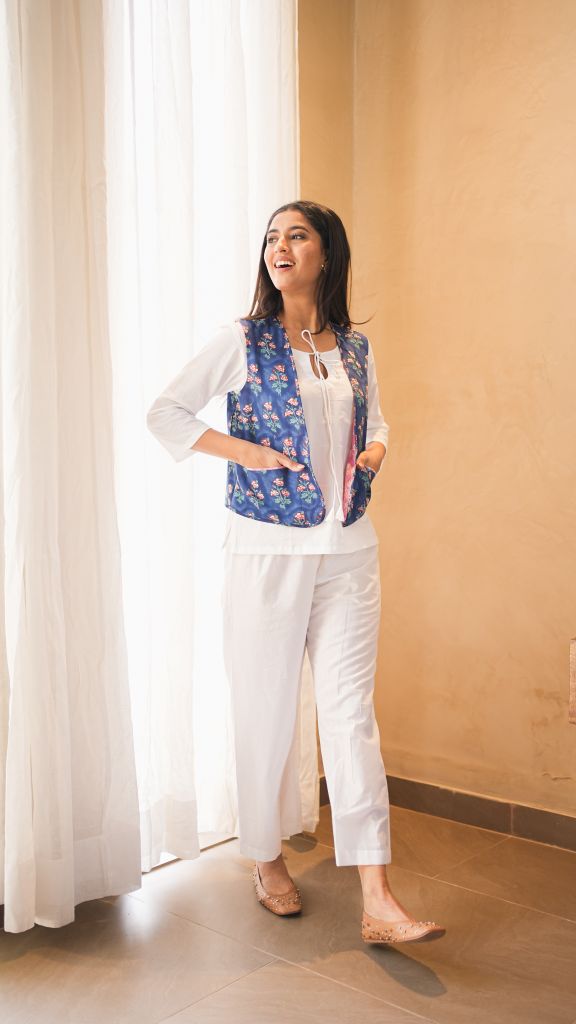 Misha Blue Jacket Co-ord set