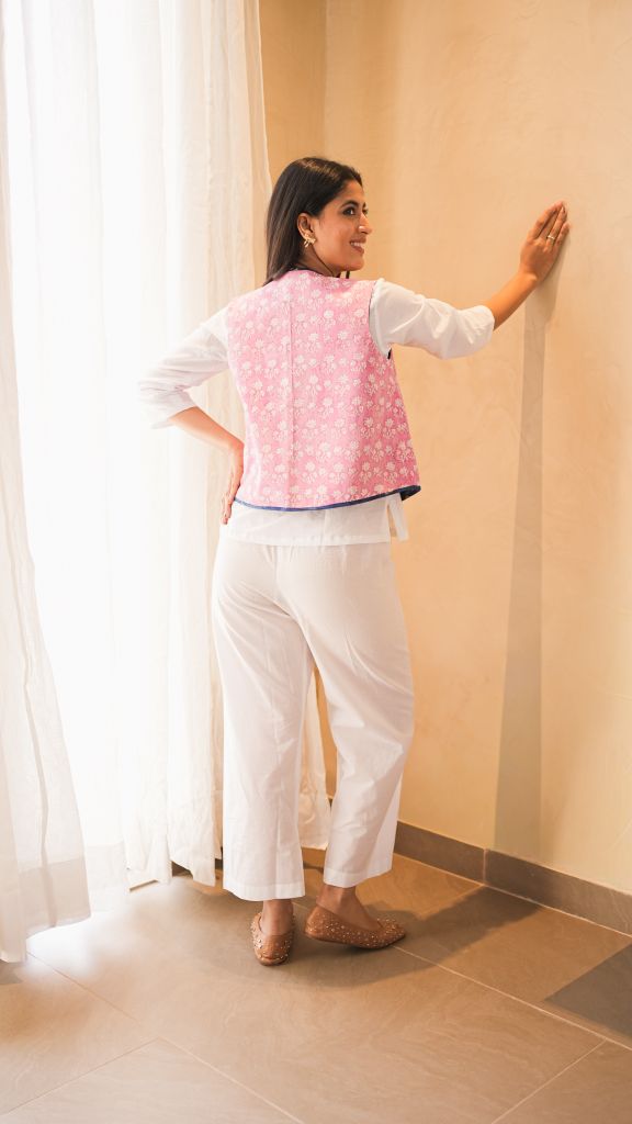 Misha Pink co-ord set with Jacket